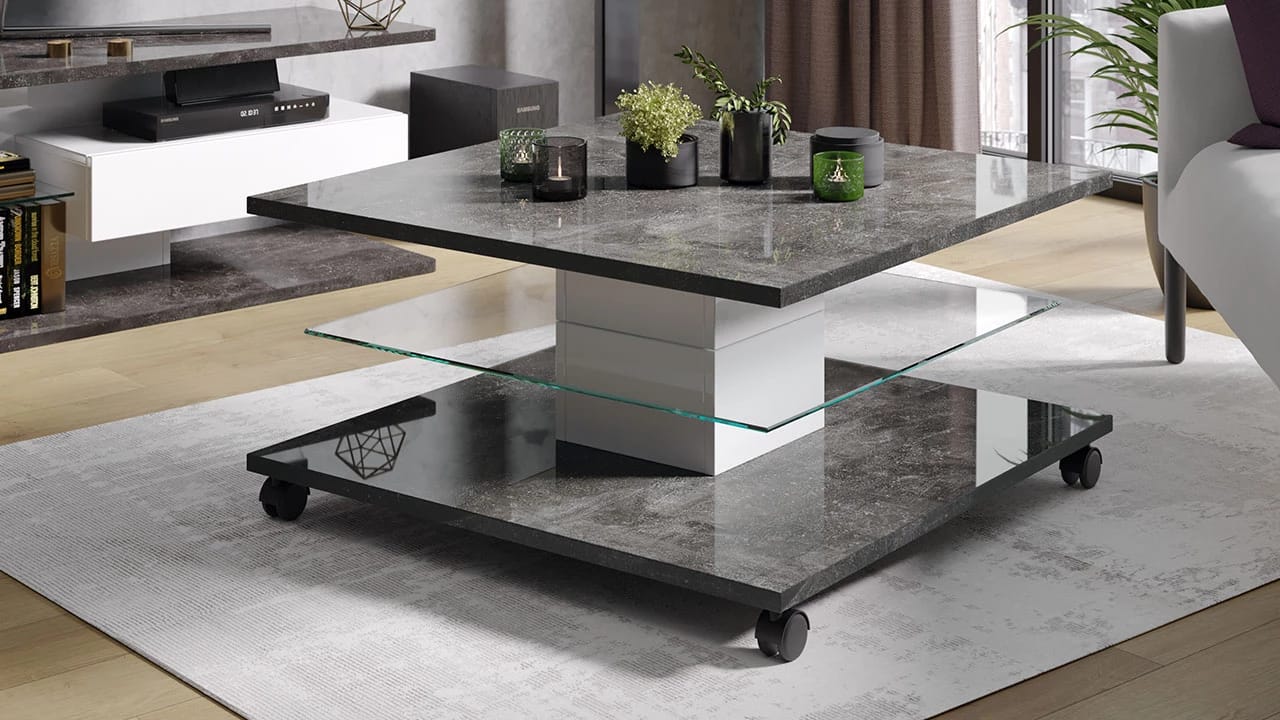 DIAMOND (белый/ателье темный глянец) - фото 3