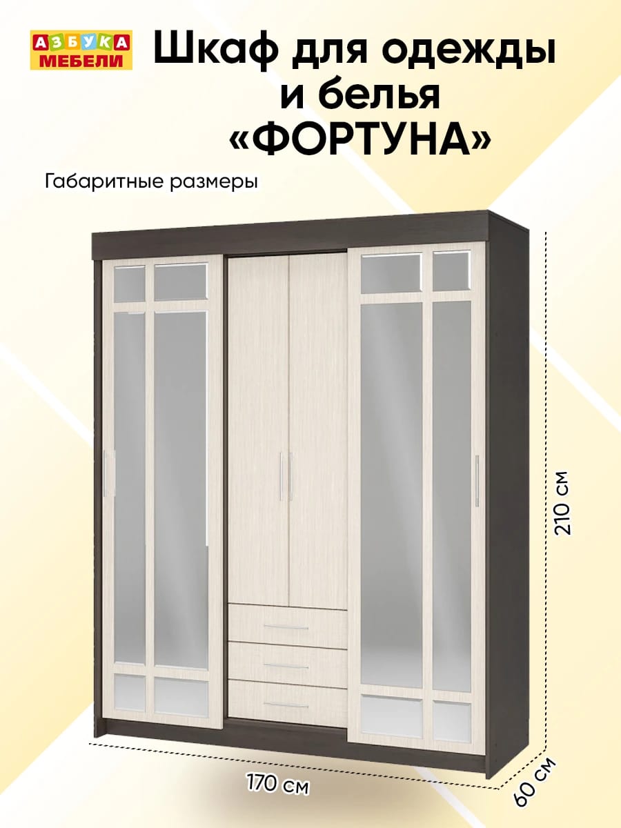 ФОРТУНА (венге/беленый дуб (белфорд)) - фото 4