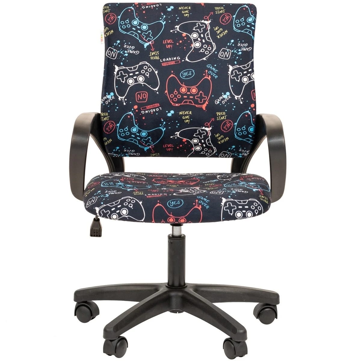 CHAIRMAN KIDS 103 LT (ткань GAME (пластик черный)) - фото 3