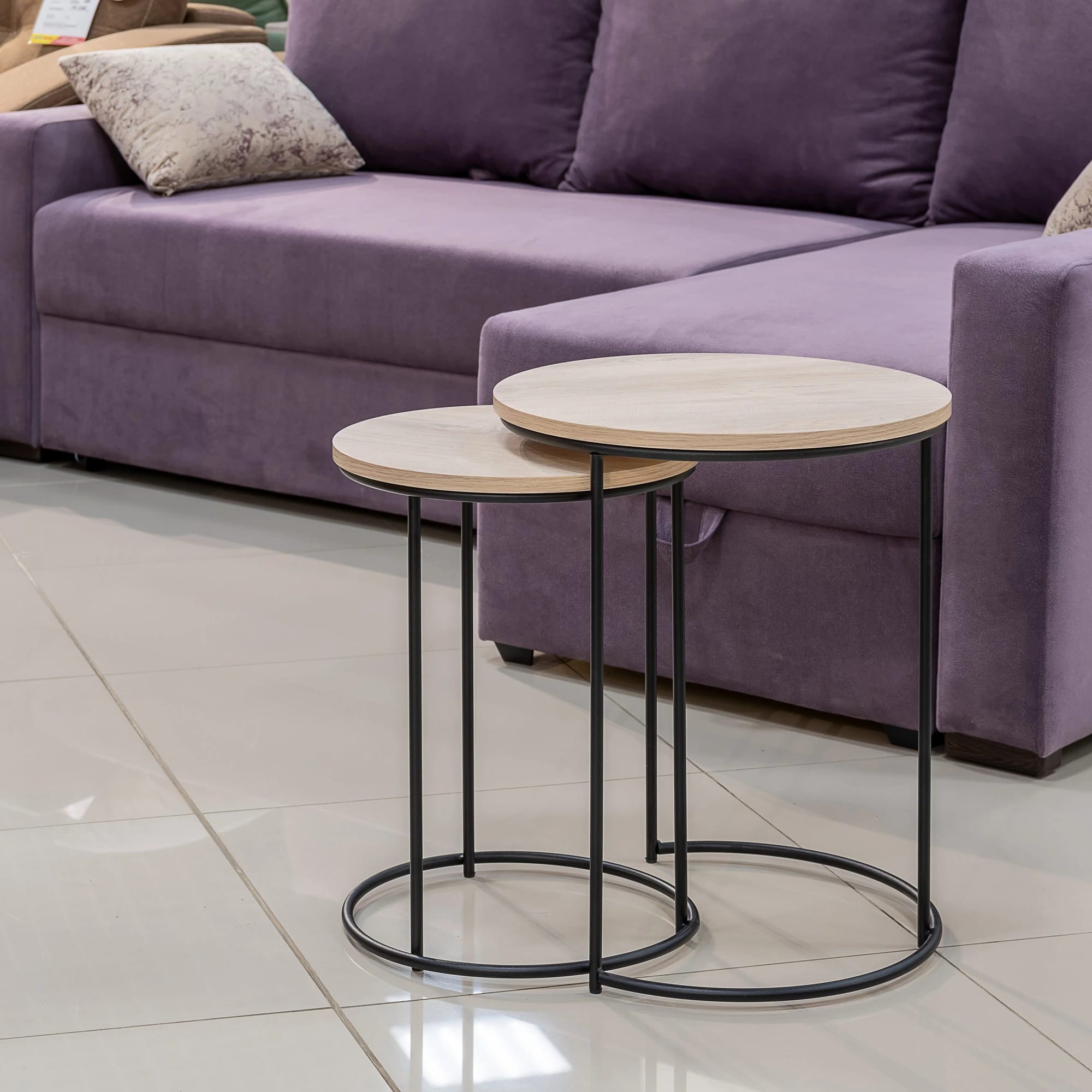 SHEFFILTON (SHT-CT7) (дуб беленый/черный муар) - фото 7