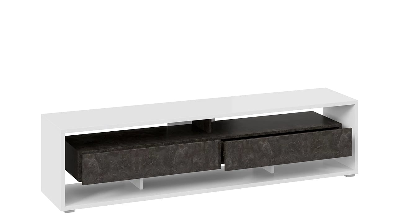 МОНТАНА (белый/ателье темный глянец) - фото 4