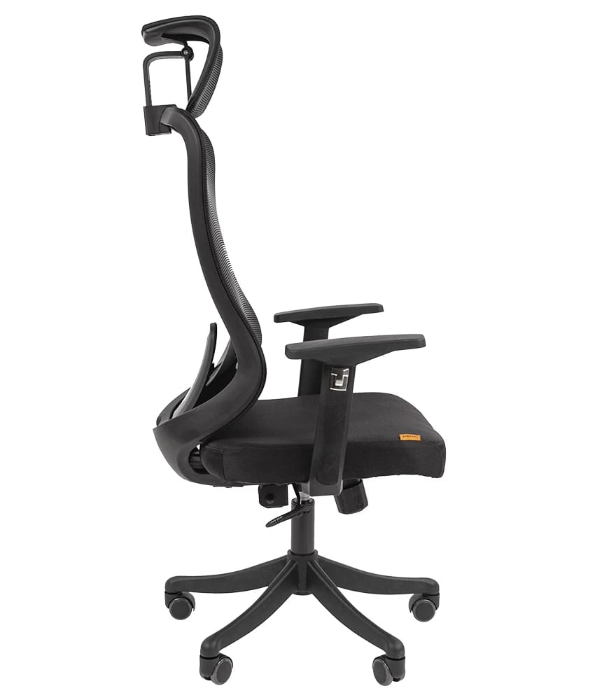 CHAIRMAN CH 563 (черный пластик, черный) - фото 4